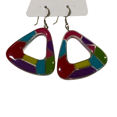 Hook Geometric Earrings