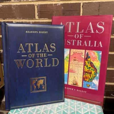 Readers Digest Atlas Of The World & Atlas Of Australia