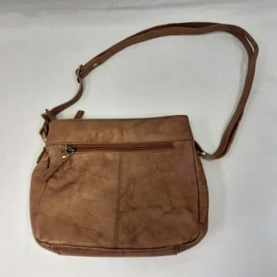 Women's Strand Small Size Tan Shoulder Bag 