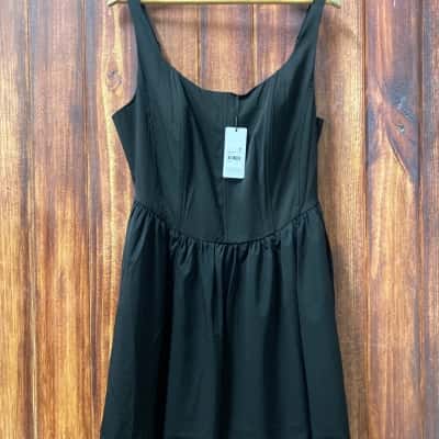 City Chic  Size S Black  corset dress new