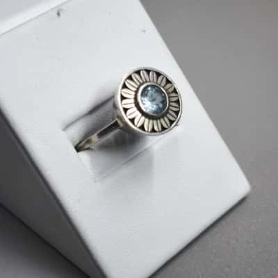  Womens Ring 925 Daisy Cocktail Ring 