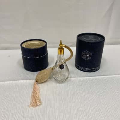 Stuart Crystal Glass Perfume Atomiser 