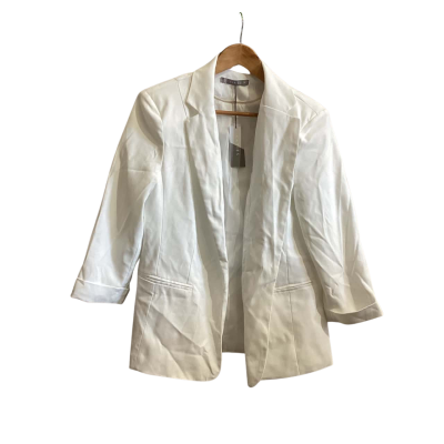 Katies Womens  Size 14 Blazer White 
