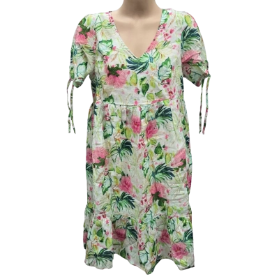 Worthier Size MS/ M Floral Dress BNWT 