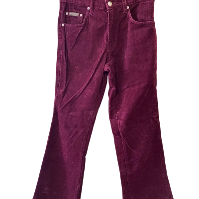 Calvin Klein vintage  Size 29 Straight Leg Pants Maroon 