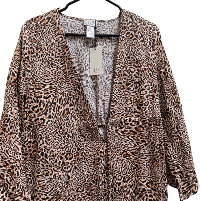  Womens  Size 8 Casual Dress / Long Sleeve Dress / Maxi Dress Animal print / Black  / Burnt Orange / Pink  