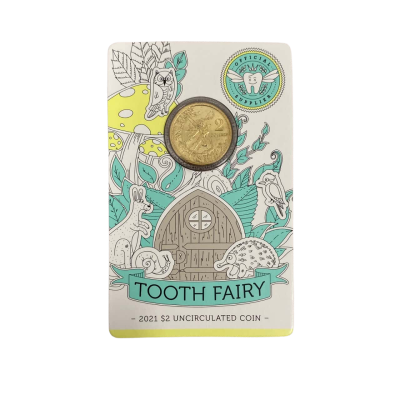 2021 Tooth Fairy $2 uncirculated coin