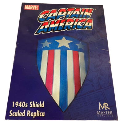 Captain America - 1940's Shield Scale Replica-Marvel/Master Replica