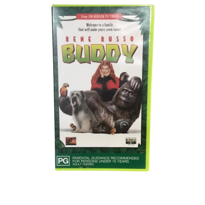 Vintage Rene Russo Buddy Jim Henson VHS Tape