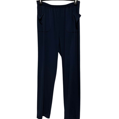 Blue Illusion, Womens Size M, Navy Blue, Tapered Long Pants.