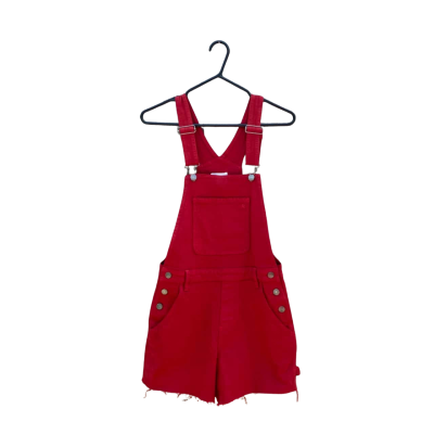 Womens Riders by Lee Size 8 Overalls Red