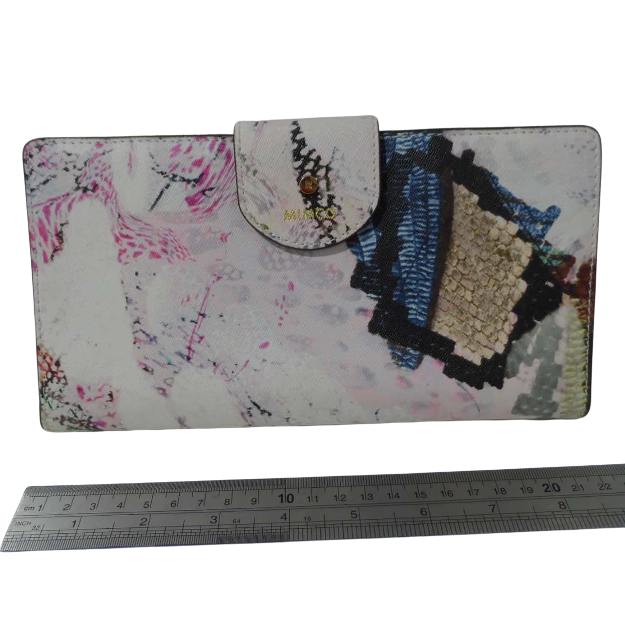 Mimco Womens Multicoloured / Pink Travel Wallet