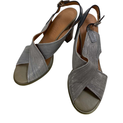  Hispanitas Women's Shoes Silver Size 39