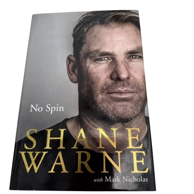 No Spin Shane Warne With Mark Nicholas Autobiography 