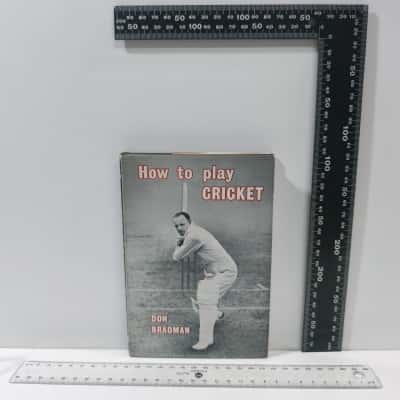 How to Play Cricket Don Bradman Book