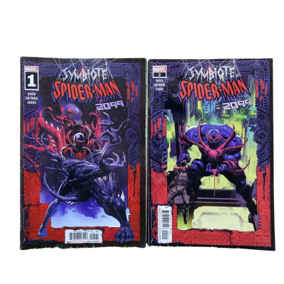Symbiote Spider-Man 2099 Comic #1 & #2