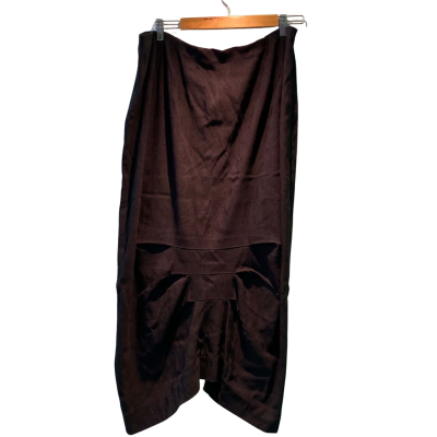  Womens  Size 18 Maxi Skirt Black  
