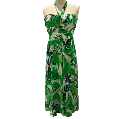 Esther & co Womens  Size 12 Maxi Dress / Midi Dress Green / Multicoloured 