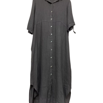  Women’s  Size L / M Casual Dress / Short Sleeve Dress  Grey 