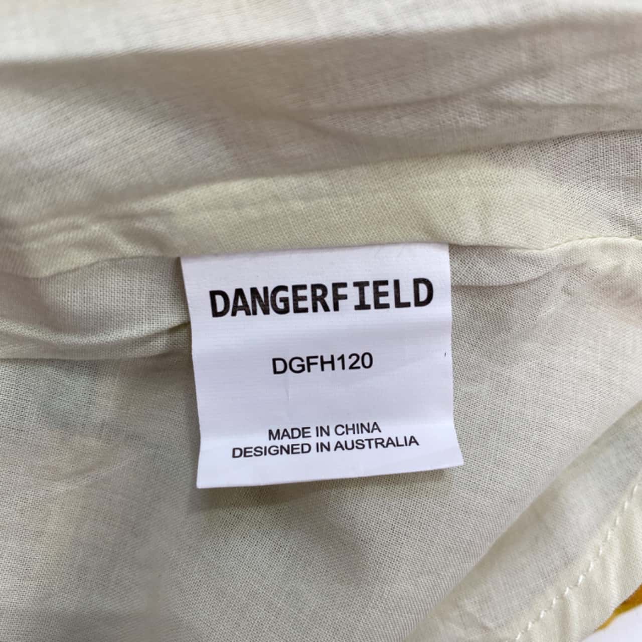Women’s Dangerfield Size 10 Off White / Pattern / Yellow Midi / A-Line ...