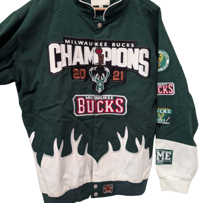 Mens Dudack NFL Milwaukee Bucks Jacket 