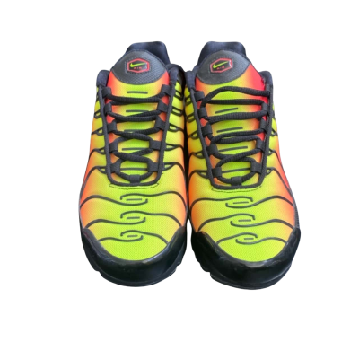 Nike Air Unisex Size 9.5 Sneakers Black  / Pink  / Yellow 