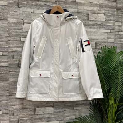 Tommy Hilfiger Mens  Size M Winter Jacket White 