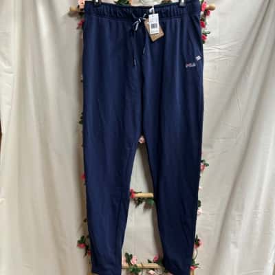 Mens Fila Navy Classic 2.0 Joggers Size XL RRP $70
