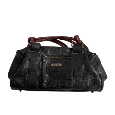 Mimco Womens Shoulder Bag Black  