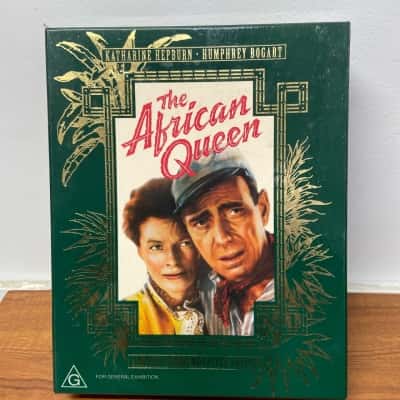 The African Queen commemorative VHS video, book and cards 