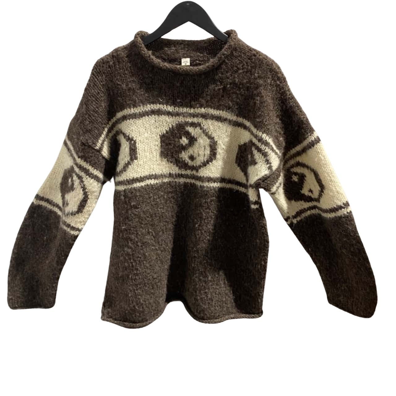 90s y's for men Marled jumper Women's and Men's Wool Sweater