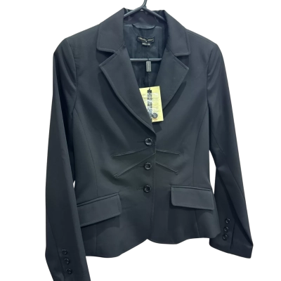 Chelsea Design Womens  Size 8 Black Coat 