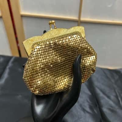Vintage OROTON Women's Coin Purse Gold 