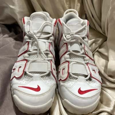 Nike Air More Uptempo Mens  Size 8 Sneakers White 