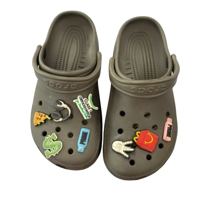 Brown Crocs Kids  Size 4 