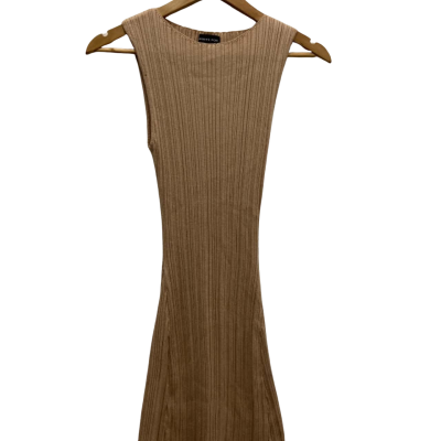 White Fox Womens  Size S KNITTED Maxi / Sleeveless Dress Other 