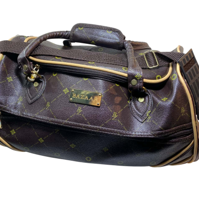 Bazaar Shoulder Bag Brown 45x24x25cm