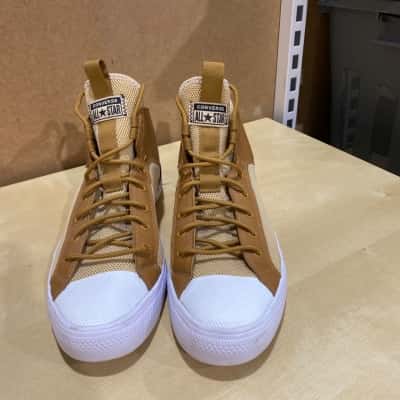 Converse Chuck Taylor All Star Ultra Mid Mens  Sneakers Brown / White 