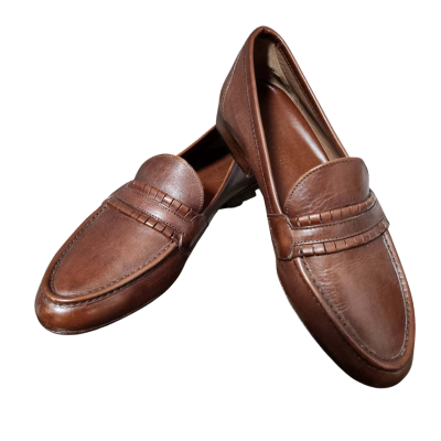  Milana Mens Size 41 Brown Loafer Shoes