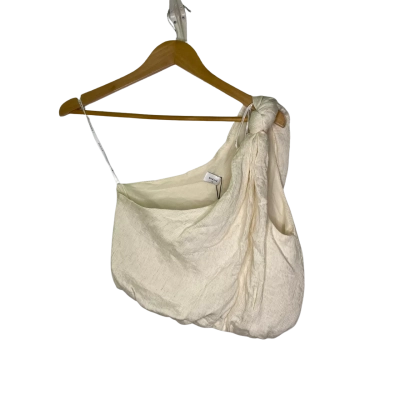 Sheike Womens  Size 10 Cropped Top / Off-the-shoulder Top Beige 