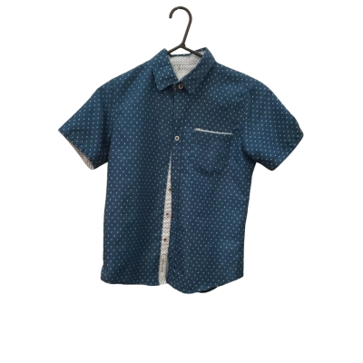  Kids Craft + Flow  Size S T-Shirt Turquoise / White 