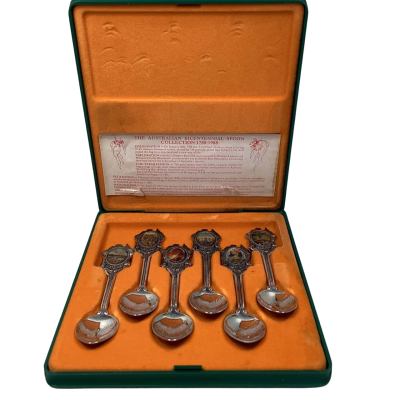 The  Australian Bicentennial Tea spoons collection 
