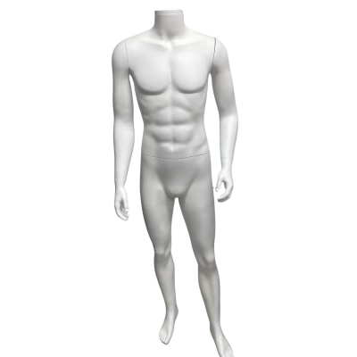 mens headless 6ft tall Mannequin white
