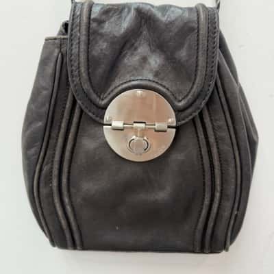 Mimco Black Offbeat Crossbody Bag