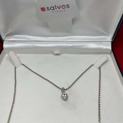  Womens 925 stamped Necklace / Pendant Silver 