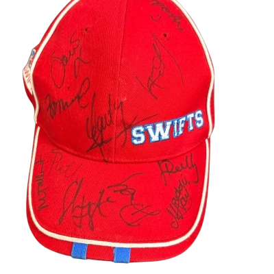 NSW Swifts ANZ Championship Team Signed Autographed Cap – Netball Memorabilia