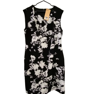 Liz Jordan Womens  Size 18 Black  / Floral / White 