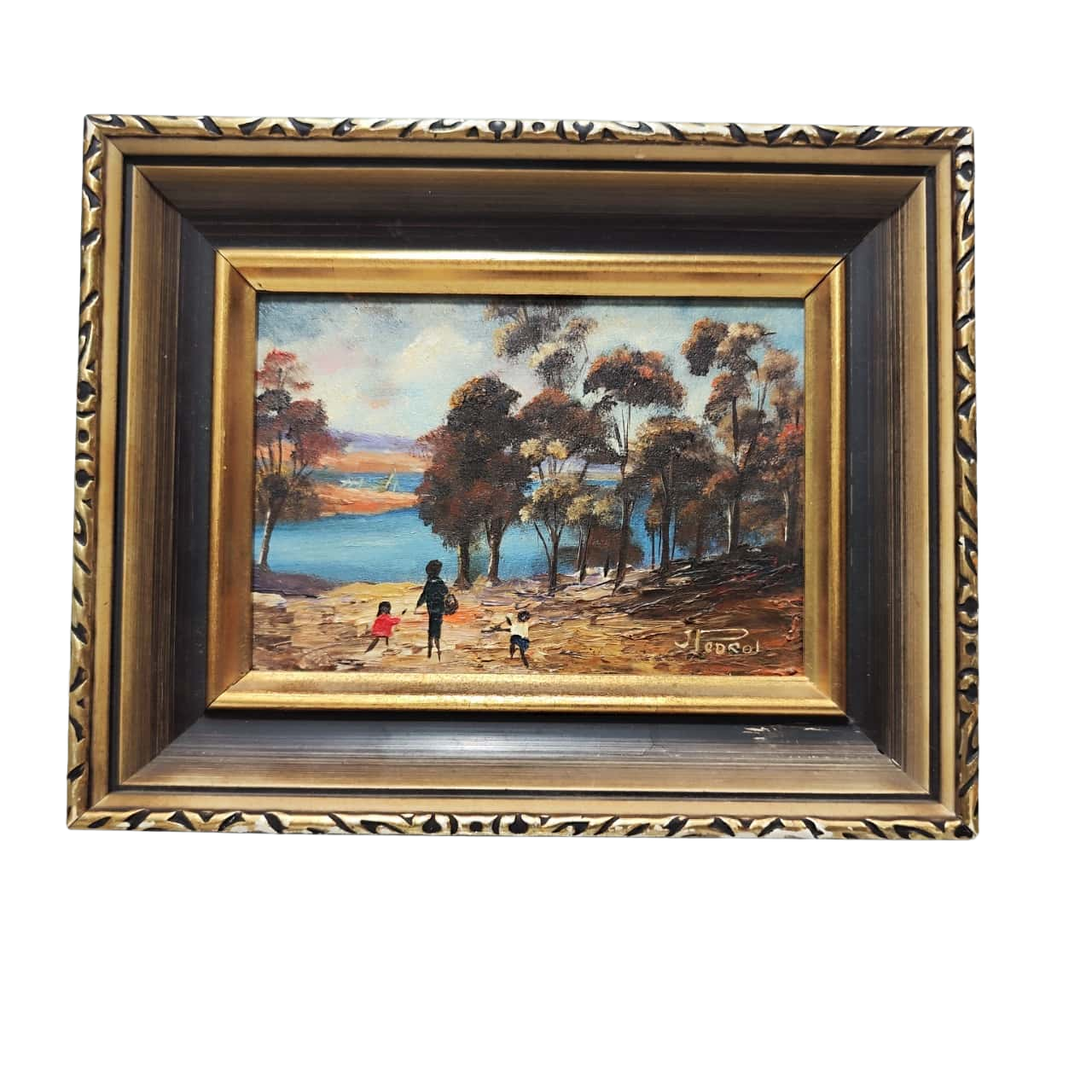 Framed Oil Painting by Jose Pedrol (s)