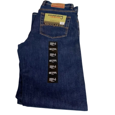 Mens Mustang Blue Denim Jeans Size 87R