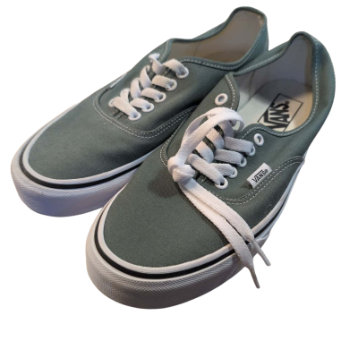 Unisex Vans Shoes UKsize 7 Green/White 